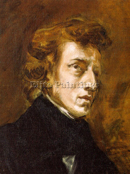 EUGENE DELACROIX 01CHOPIN ARTIST PAINTING REPRODUCTION HANDMADE OIL CANVAS REPRO