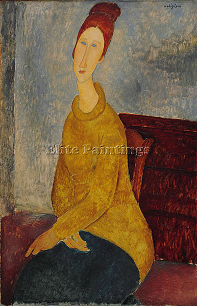 AMEDEO MODIGLIANI MOD55 ARTIST PAINTING REPRODUCTION HANDMADE CANVAS REPRO WALL