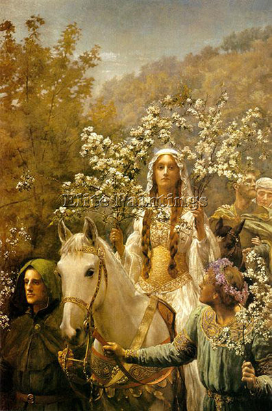 JOHN COLLIER COLL1 ARTIST PAINTING REPRODUCTION HANDMADE CANVAS REPRO WALL DECO