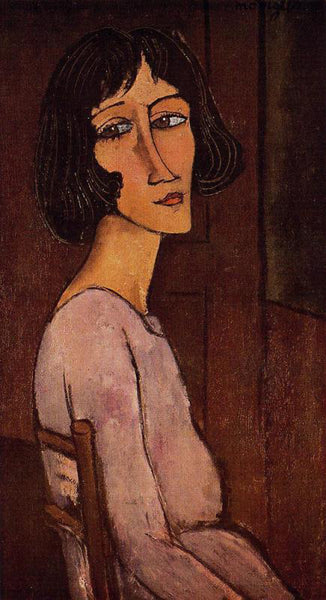 AMEDEO MODIGLIANI MOD9 ARTIST PAINTING REPRODUCTION HANDMADE CANVAS REPRO WALL