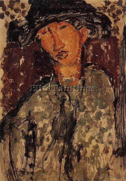 AMEDEO MODIGLIANI MOD18 ARTIST PAINTING REPRODUCTION HANDMADE CANVAS REPRO WALL