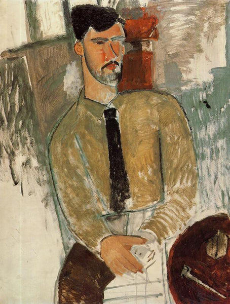 AMEDEO MODIGLIANI MOD23 ARTIST PAINTING REPRODUCTION HANDMADE CANVAS REPRO WALL