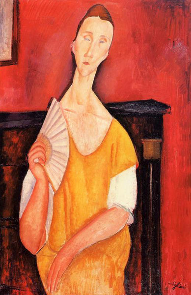 AMEDEO MODIGLIANI MOD37 ARTIST PAINTING REPRODUCTION HANDMADE CANVAS REPRO WALL