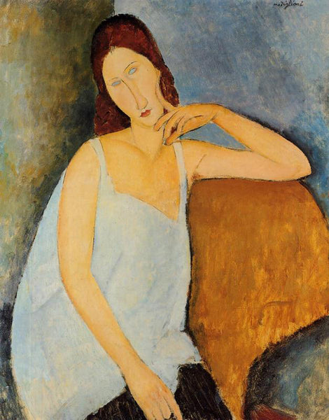 AMEDEO MODIGLIANI MOD38 ARTIST PAINTING REPRODUCTION HANDMADE CANVAS REPRO WALL
