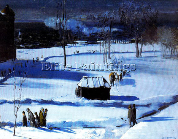 GEORGE WESLEY BELLOWS 4DPICT ARTIST PAINTING REPRODUCTION HANDMADE CANVAS REPRO
