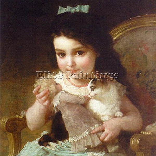 EMILE MUNIER 6 ARTIST PAINTING REPRODUCTION HANDMADE OIL CANVAS REPRO WALL  DECO