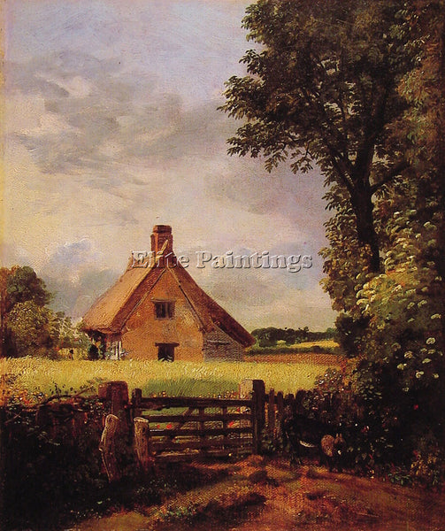 JOHN CONSTABLE A COTTAGE IN A CORNFIELD ARTIST PAINTING REPRODUCTION HANDMADE