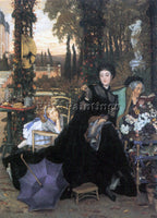 TISSOT A WIDOW ARTIST PAINTING REPRODUCTION HANDMADE OIL CANVAS REPRO WALL  DECO
