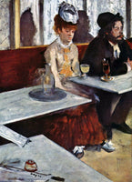 DEGAS ABSINTHE ARTIST PAINTING REPRODUCTION HANDMADE OIL CANVAS REPRO WALL  DECO