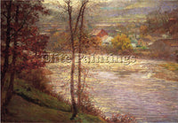 AMERICAN ADAMS JOHN OTTIS MORNING ON THE WHITEWATER BROOKILLE INDIANA ARTIST OIL - Oil Paintings Gallery Repro