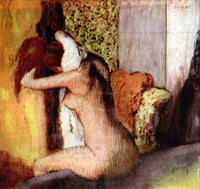 DEGAS AFTER BATHING 2 ARTIST PAINTING REPRODUCTION HANDMADE OIL CANVAS REPRO ART