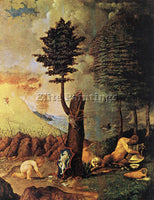 LORENZO LOTTO ALLEGORY ARTIST PAINTING REPRODUCTION HANDMADE CANVAS REPRO WALL