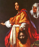 ITALIAN ALLORI JUDITH WITH THE HEAD OF HOLOFERNES ARTIST PAINTING REPRODUCTION