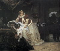 AUSTRALIAN ANNE OF DENMARK AND JAMES VI OF SCOTLAND ARTIST PAINTING REPRODUCTION