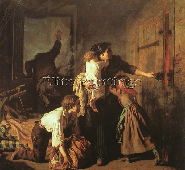 FRENCH ANTIGNA JEAN PIERRE ALEXANDRE FRENCH 1817 78 ARTIST PAINTING REPRODUCTION