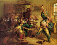 AMERICAN ANTONY VAN CORLEAR 1839 ARTIST PAINTING REPRODUCTION HANDMADE OIL REPRO - Oil Paintings Gallery Repro