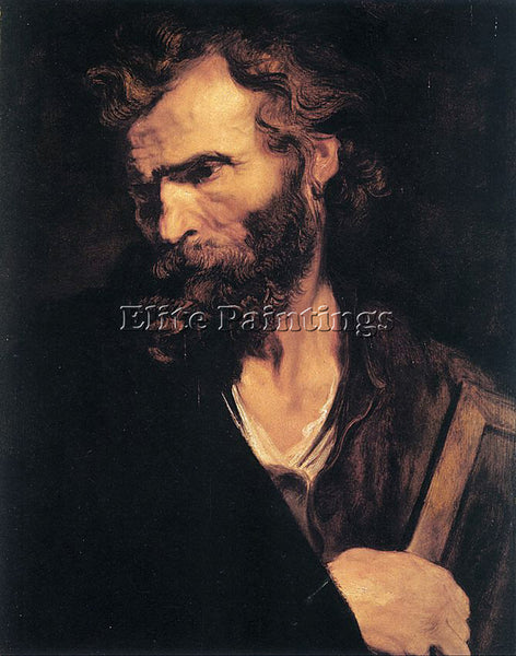 SIR ANTONY VAN DYCK APOSTLE JUDE THADDEUS ARTIST PAINTING REPRODUCTION HANDMADE