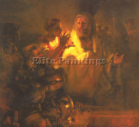 REMBRANDT APOSTLE PETER DENIED CHRIST ARTIST PAINTING REPRODUCTION HANDMADE OIL