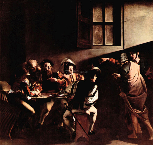 CARAVAGGIO APPEALS OF ST MATTHEW ARTIST PAINTING REPRODUCTION HANDMADE OIL REPRO