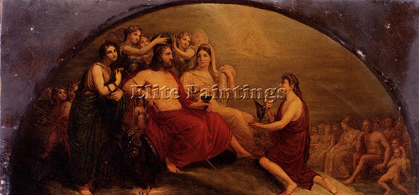 ITALIAN APPIANI ANDREA OLYMPUS ARTIST PAINTING REPRODUCTION HANDMADE OIL CANVAS