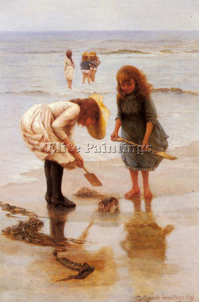 BRITISH ARMITAGE THOMAS LIDDALL WHEN WE WERE YOUNG ARTIST PAINTING REPRODUCTION
