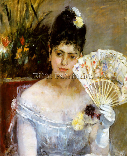 BERTHE MORISOT AT THE BALL ARTIST PAINTING REPRODUCTION HANDMADE OIL CANVAS DECO