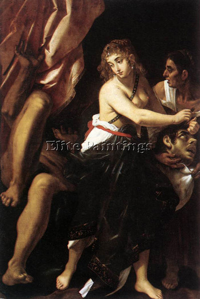 ITALIAN BAGLIONE GIOVANNI JUDITH AND THE HEAD OF HOLOFERNES ARTIST PAINTING OIL
