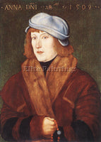 HANS BALDUNG GRIEN PORTRAIT OF A YOUNG MAN WITH A ROSARY ARTIST PAINTING CANVAS