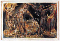 WILLIAM BLAKE LOS ARTIST PAINTING REPRODUCTION HANDMADE CANVAS REPRO WALL DECO