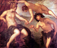 TINTORETTO BACCHUS AND ARIADNE ARTIST PAINTING REPRODUCTION HANDMADE OIL CANVAS