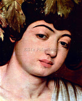 CARAVAGGIO BACCHUS DETAIL ARTIST PAINTING REPRODUCTION HANDMADE OIL CANVAS REPRO