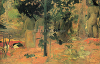GAUGUIN BADENDE ARTIST PAINTING REPRODUCTION HANDMADE CANVAS REPRO WALL  DECO