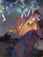 DEGAS BALLET FROM A BOX VIEW ARTIST PAINTING REPRODUCTION HANDMADE CANVAS REPRO