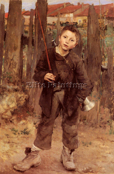 JULES BASTIEN-LEPAGE PAS MECHE NOTHING DIONG ARTIST PAINTING HANDMADE OIL CANVAS