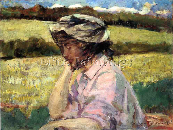 JAMES CARROLL BECKWITH LOST IN THOUGHT ARTIST PAINTING REPRODUCTION HANDMADE OIL
