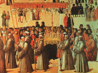 ITALIAN BELLINI GENTILE ITALIAN 1429 1507 ARTIST PAINTING REPRODUCTION HANDMADE