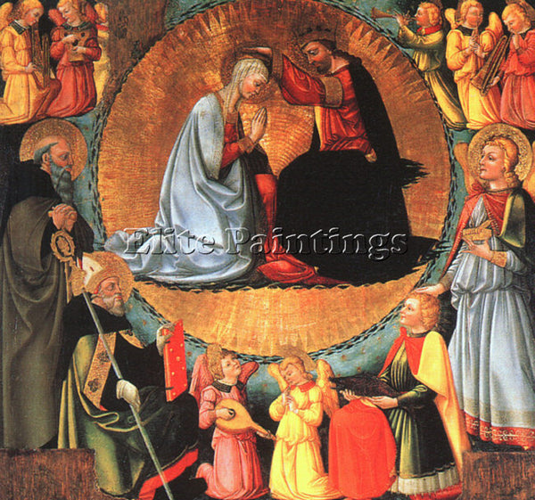 ITALIAN BICCI NERI DI ITALIAN APPROX 1419 1491 ARTIST PAINTING REPRODUCTION OIL