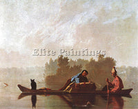 AMERICAN BINGHAM GEORGE CALEB AMERICAN 1811 1879 1 ARTIST PAINTING REPRODUCTION - Oil Paintings Gallery Repro