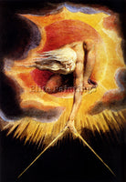 WILLIAM BLAKE THE OMNIPOTENT ARTIST PAINTING REPRODUCTION HANDMADE CANVAS REPRO