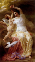FRENCH BLANCHARD THEOPHILE VENUS AND CUPID ARTIST PAINTING REPRODUCTION HANDMADE