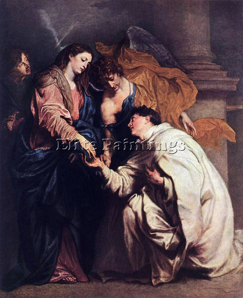 SIR ANTONY VAN DYCK BLESSED JOSEPH HERMANN ARTIST PAINTING REPRODUCTION HANDMADE