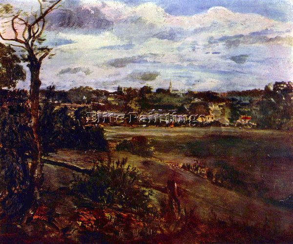 CONSTABLE BLICK AND HIGHGATE ARTIST PAINTING REPRODUCTION HANDMADE CANVAS REPRO