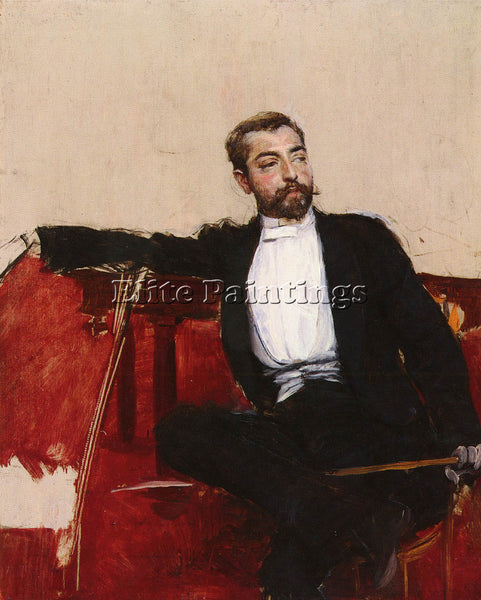 GIOVANNI BOLDINI L UOMO DALLO SPARTO A PORTRAIT OF JOHN SINGER SARGENT PAINTING