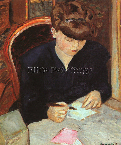 FRENCH BONNARD PIERRE FRENCH 1867 1947 ARTIST PAINTING REPRODUCTION HANDMADE OIL