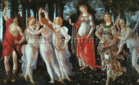 BOTTICELLI BOTTICELLI PRIMAVERA ARTIST PAINTING REPRODUCTION HANDMADE OIL CANVAS