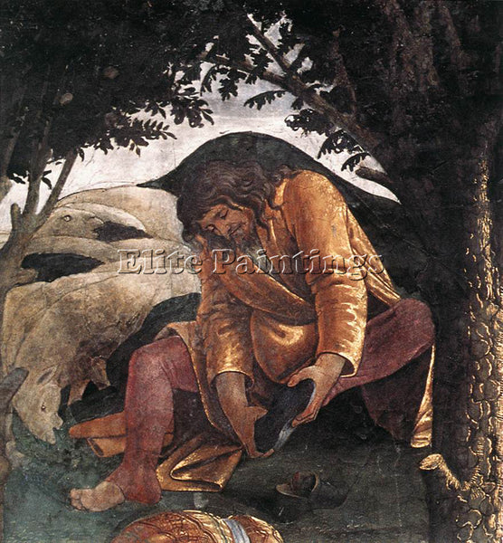 SANDRO BOTTICELLI SCENES FROM THE LIFE OF MOSES DETAIL 3 ARTIST PAINTING CANVAS