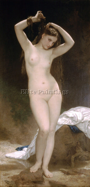 BOUGUEREAU BATHER ARTIST PAINTING REPRODUCTION HANDMADE CANVAS REPRO WALL DECO