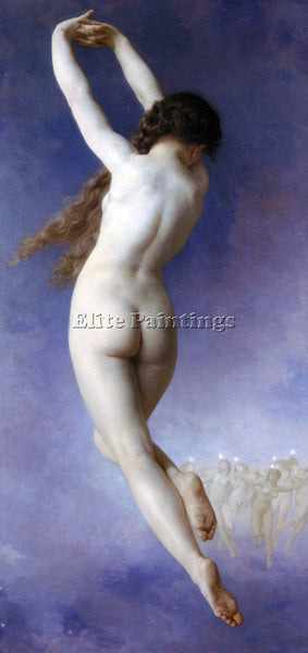 BOUGUEREAU LOST PLEIAD ARTIST PAINTING REPRODUCTION HANDMADE CANVAS REPRO WALL