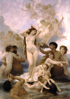 BOUGUEREAU THE BIRTH OF VENUS ARTIST PAINTING REPRODUCTION HANDMADE CANVAS REPRO