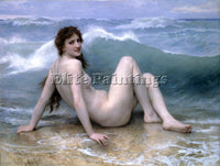 BOUGUEREAU THE WAVE ARTIST PAINTING REPRODUCTION HANDMADE CANVAS REPRO WALL DECO